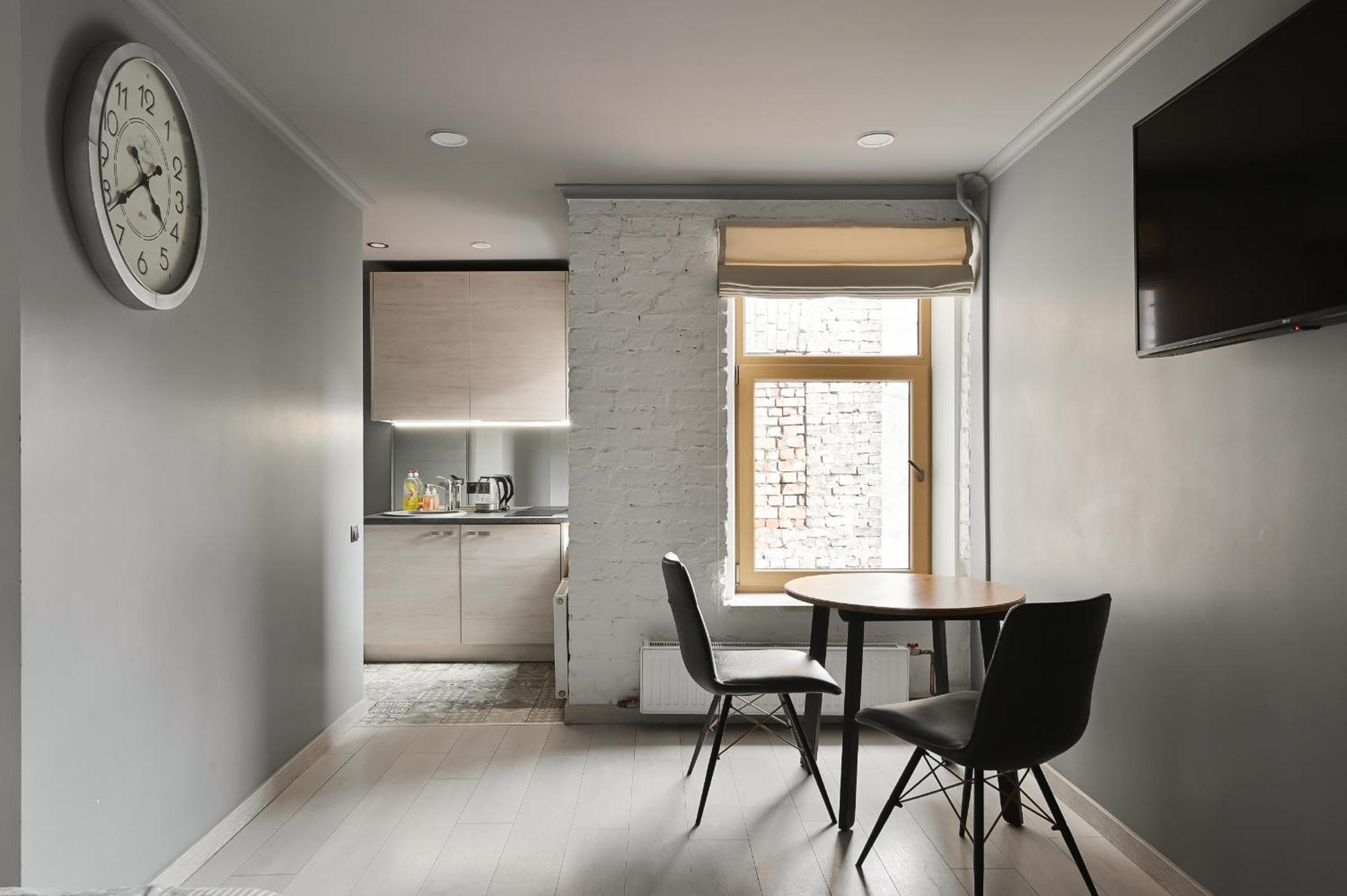 Loft design studio apartment Riga Buitenkant foto