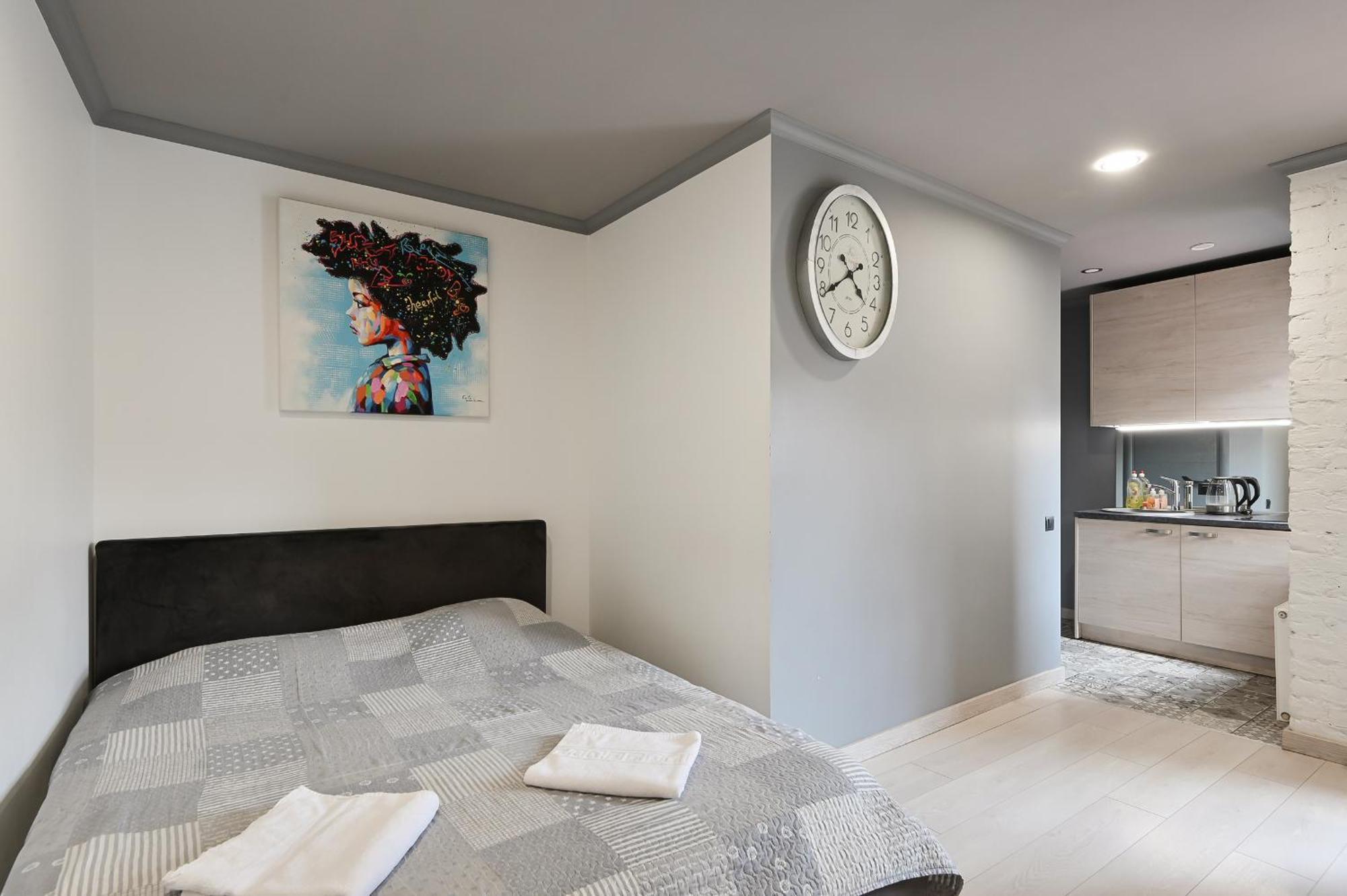 Loft design studio apartment Riga Buitenkant foto