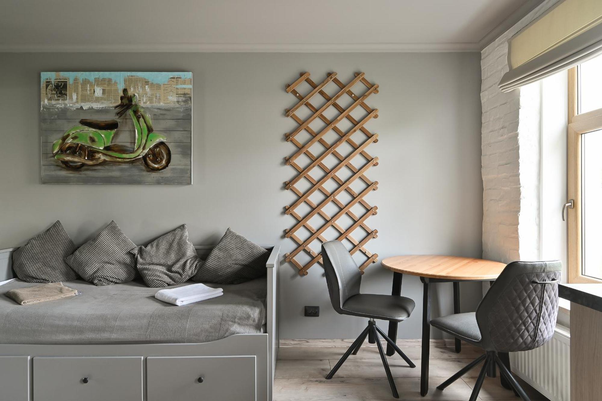 Loft design studio apartment Riga Buitenkant foto